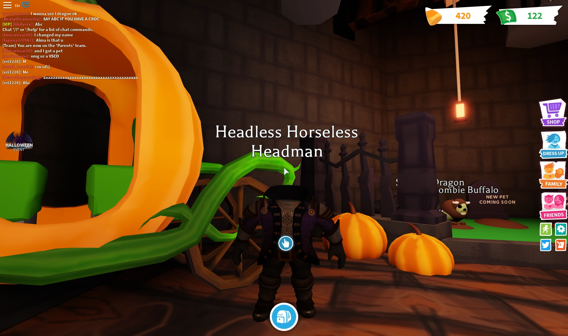Headless Horseless Headman