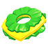 Cheese and Lettuce Collar