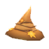 Eco Brown Earth-Wizard Hat