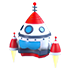 Rocket Ship Hat
