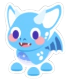 Arctic Dusk Dragon Sticker