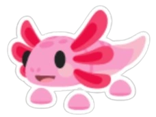 Axolotl Sticker