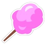 Candyfloss Sticker
