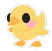 Chick Sticker
