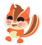 Chipmunk Sticker