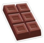 Chocolate Sticker