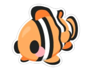 Clownfish Sticker