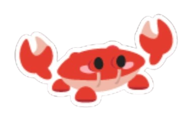 Crab Sticker