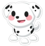 Dalmatian Sticker