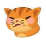 Dinner Discourse Cat Sticker