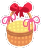 Egg Basket Sticker