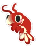Emperor Shrimp Sticker