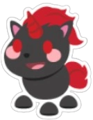 Evil Unicorn Sticker