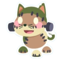 Frankenfeline Sticker