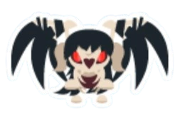 Grim Dragon Sticker