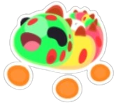 Gummy Guana Sticker