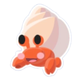 Hermit Crab Sticker