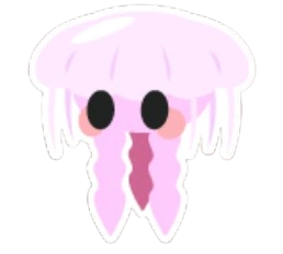 Jellyfish Sticker