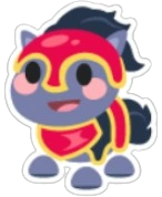 Jousting Horse Sticker