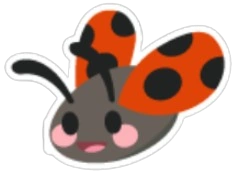 Ladybug Sticker