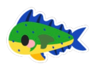Mahi Mahi Sticker
