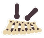Marimba Sticker