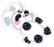 Moon Rabbit Sticker
