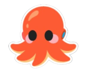Octopus Sticker