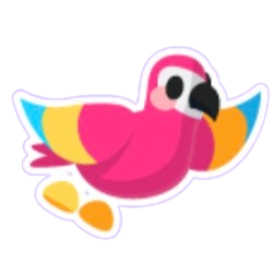 Pan Parrot Sticker