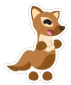 Pine Marten Sticker
