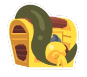 Rare Chest Sticker