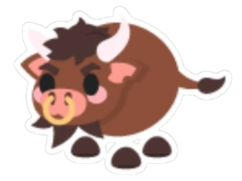 Rodeo Bull Sticker