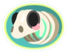 Sea Skeleton Panda Sticker