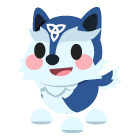 Shiver Wolf Sticker