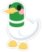 Silly Duck Sticker