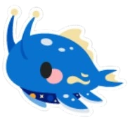 Space Whale Sticker