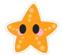 Starfish Sticker