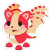 Strawberry Shortcake Bat Dragon Sticker