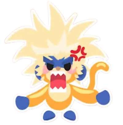 Super Saru Animated Sticker