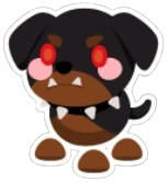 The Black Dog Sticker