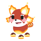 Toasty Red Panda Sticker