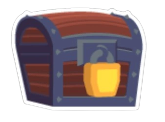 Treasure Chest Sticker