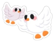 Turtle Doves Sticker