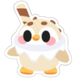 Vanilla Penguin Sticker