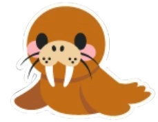 Walrus Sticker