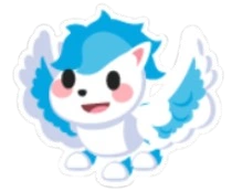 Winged Horse Sticker