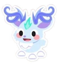 Winter Doe Sticker