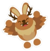 Wolpertinger Sticker