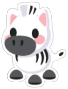 Zebra Sticker