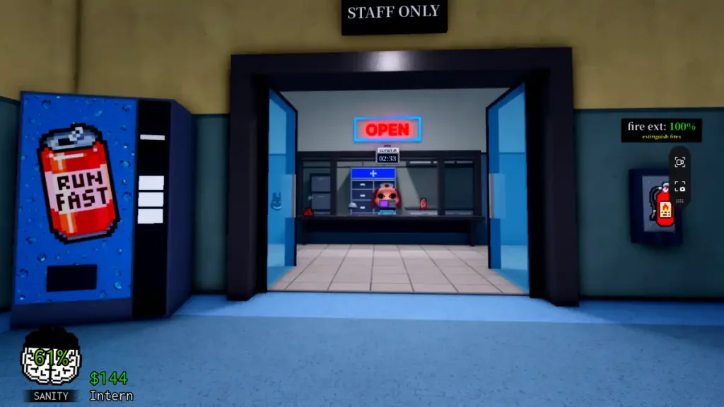 Staff Only Room